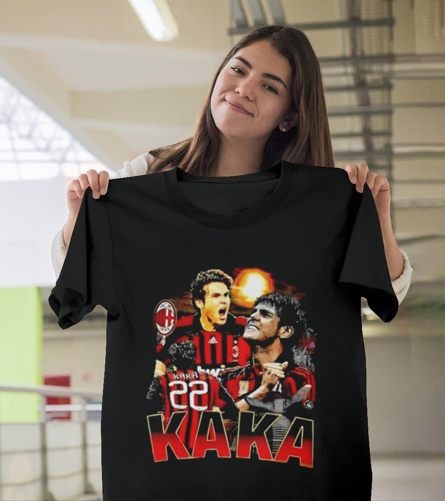 Kaká 22 AC Milan Soccer Icon Celebration 1899 T-Shirt