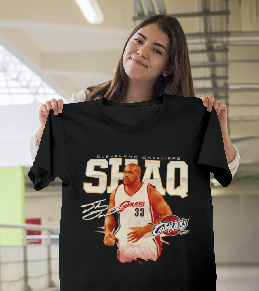 Cleveland Cavaliers Shaq 33 Shaquille O'Neal Basketball Cavaliers T-Shirt