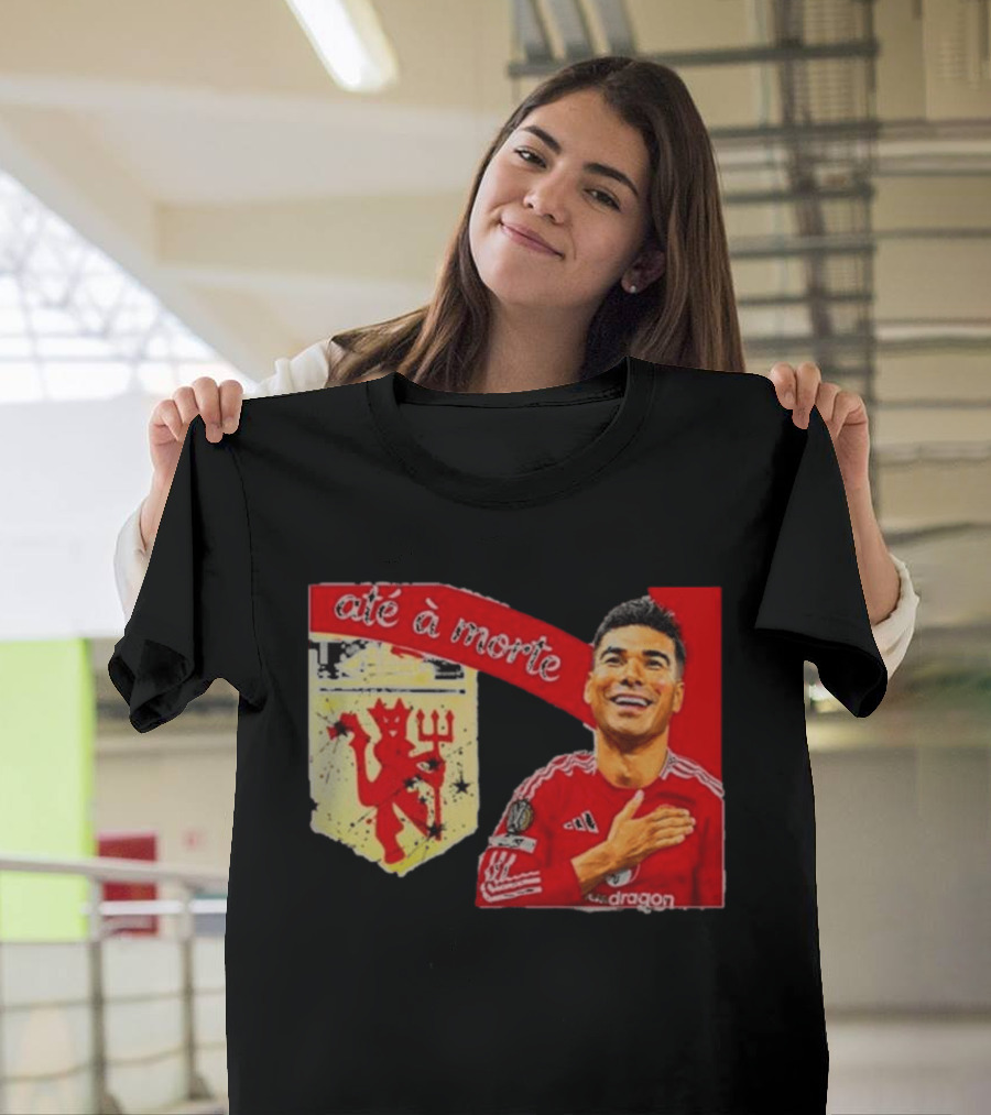 Manchester United Até à Morte Casemiro T-Shirt