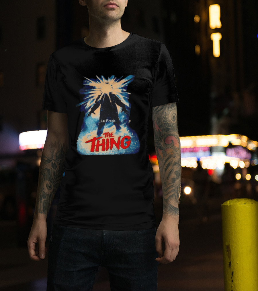 John Carpenter's The Thing Movie Le Freak Burst T-Shirt