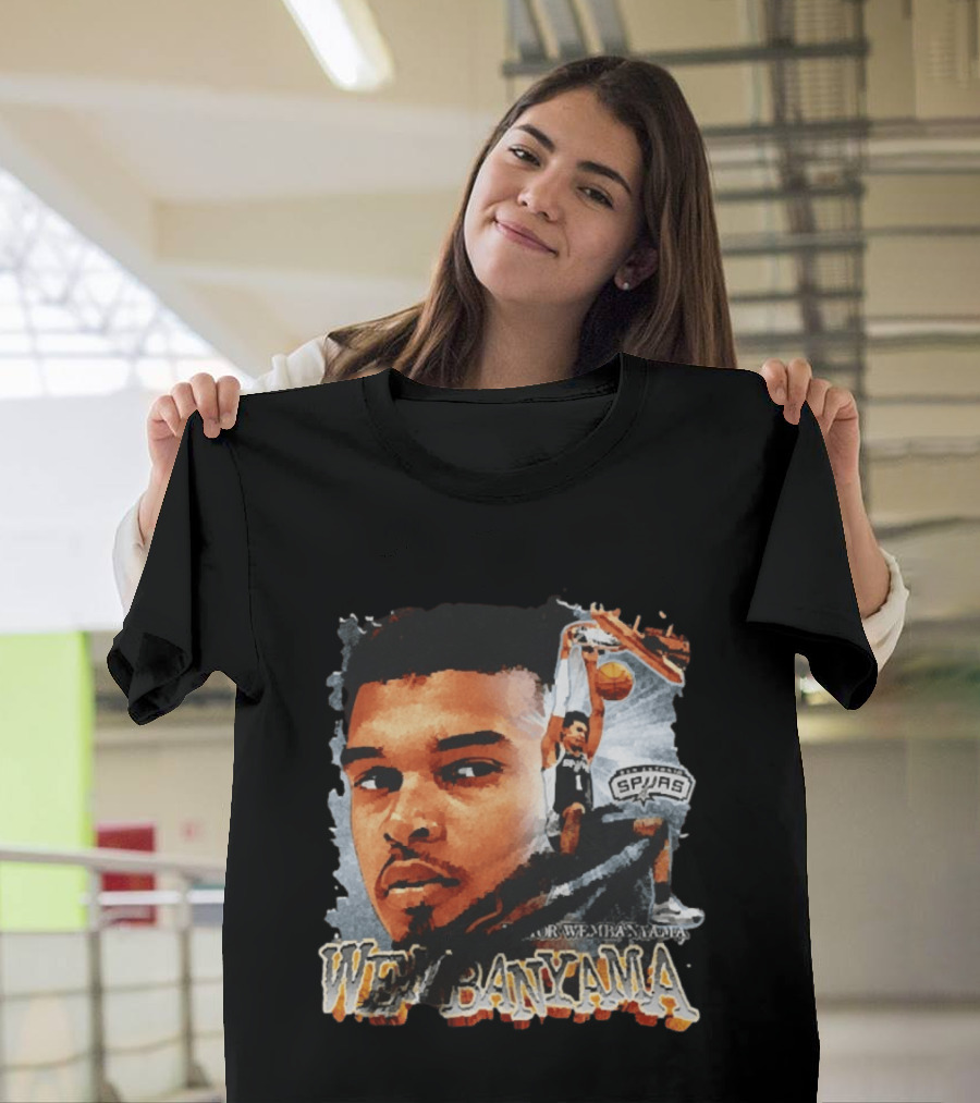 Victor Wembanyama San Antonio Spurs Basketball Spurs T-Shirt