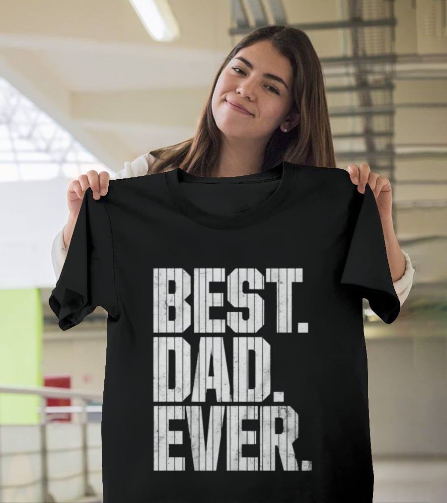 Best Dad Ever New York Yankees Baseball Game T-Shirt