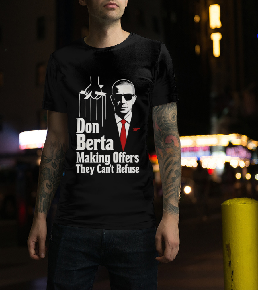 Don Berta Making Offers Arsenal Godfather 2026 T-Shirt
