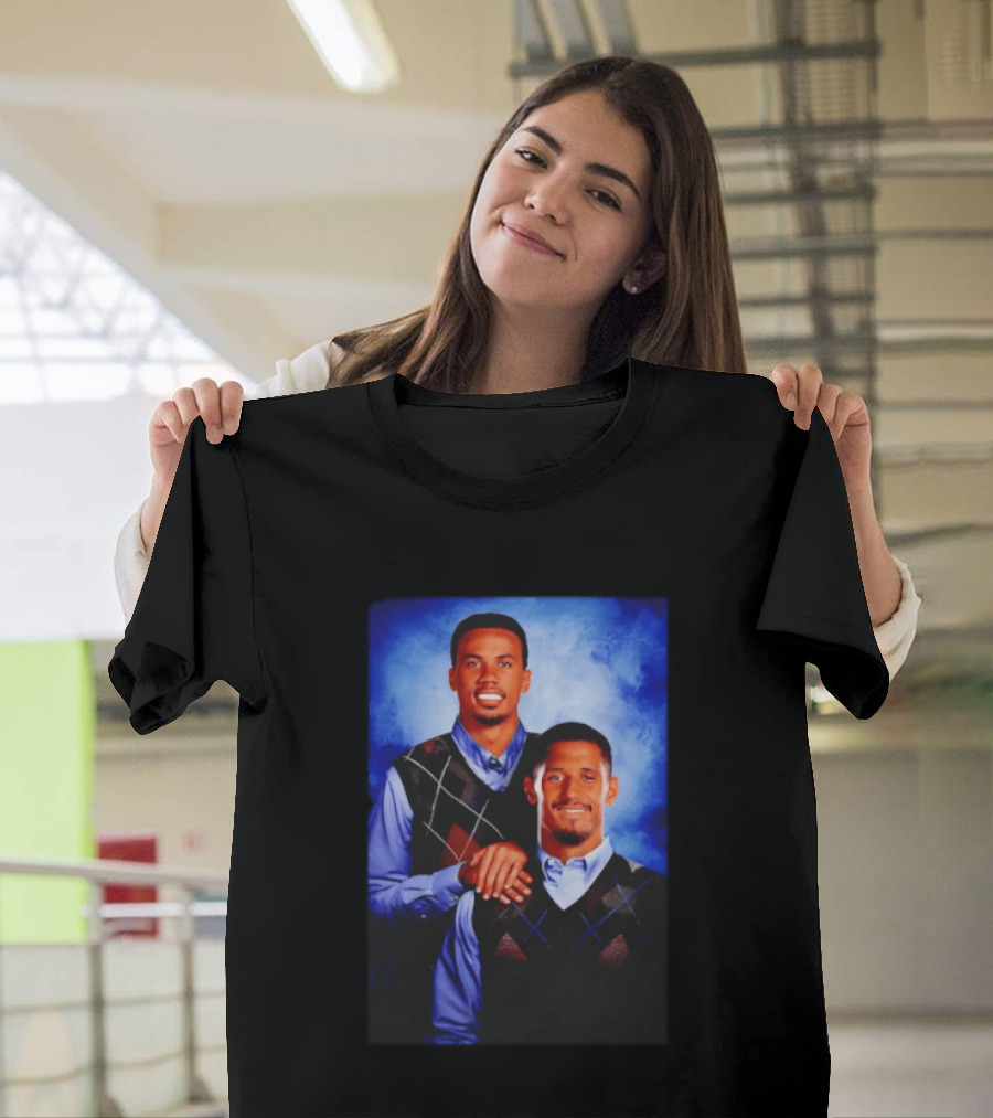 Arsenal FC Gabriel Magalhaes William Saliba Step Brothers Argyle Sweater Vest T-Shirt