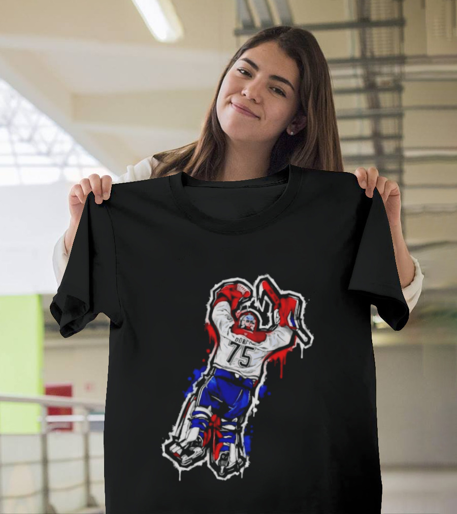 Laval Rocket Jakub Dobes Goalie 75 Hockey T-Shirt
