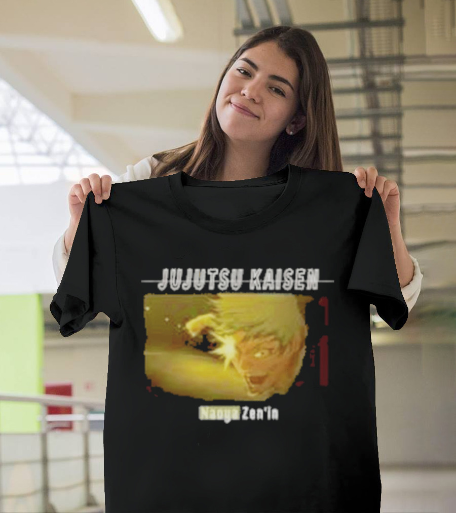 Naoya Zenin Character Jujutsu Kaisen Anime Series T-Shirt