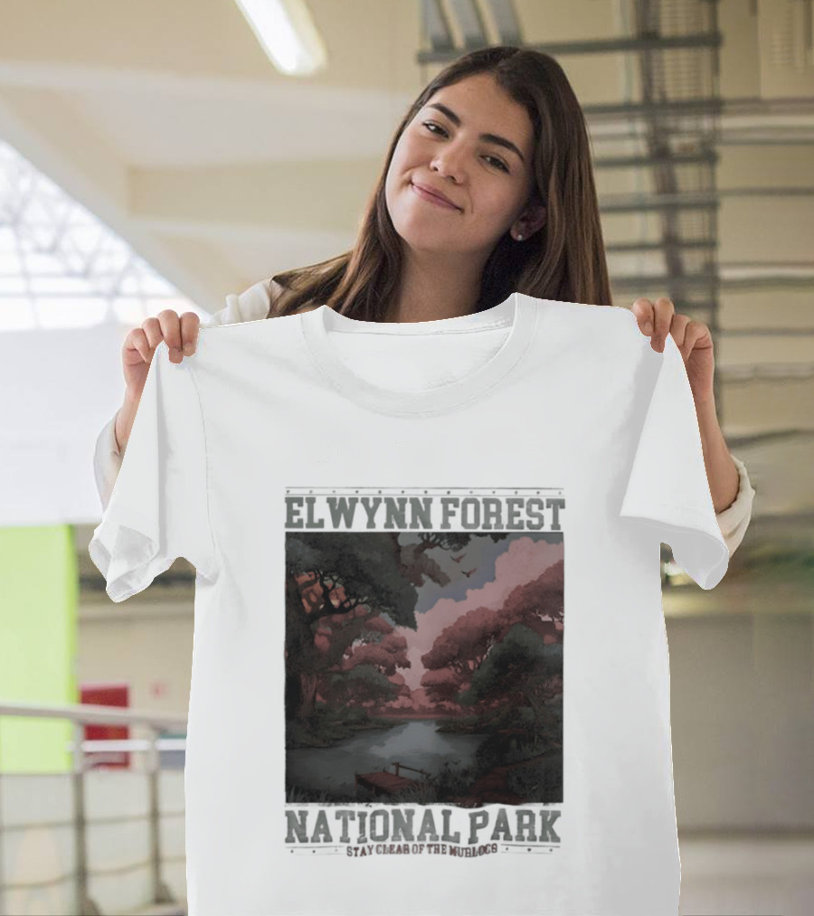 Elwynn Forest National Park Stay Clear Of The Murlocs Scenic Adventure T-Shirt