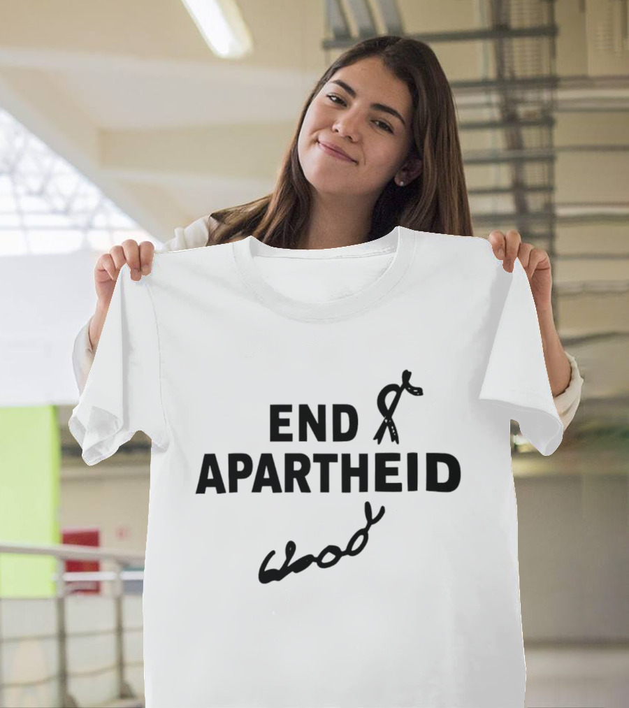 End Apartheid A24 Backrooms Movie T-Shirt