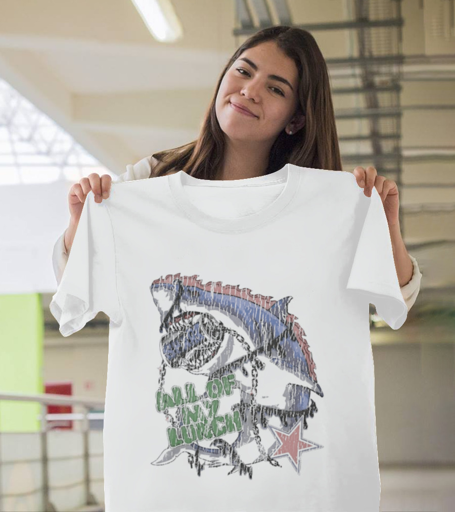 Shark Sparx All Of My Lunch Red Star T-Shirt