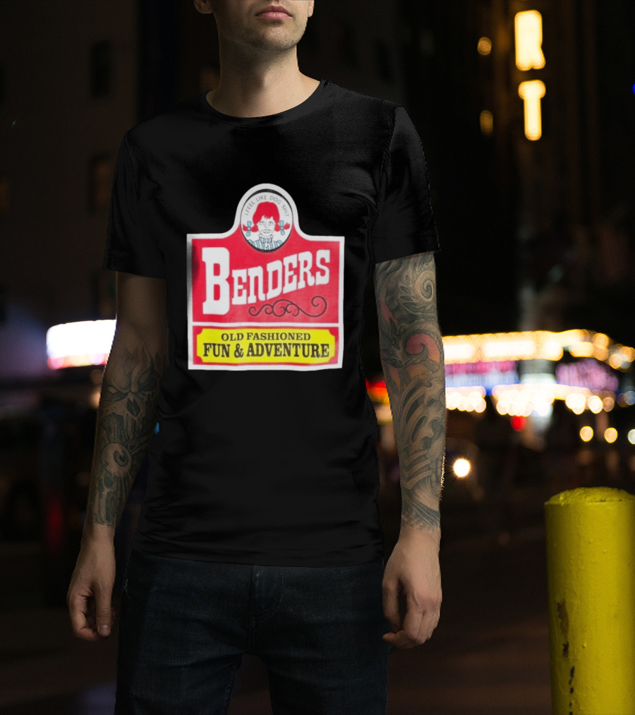 Benders Old Fashioned Fun Adventure I Feel Like Dog T-Shirt