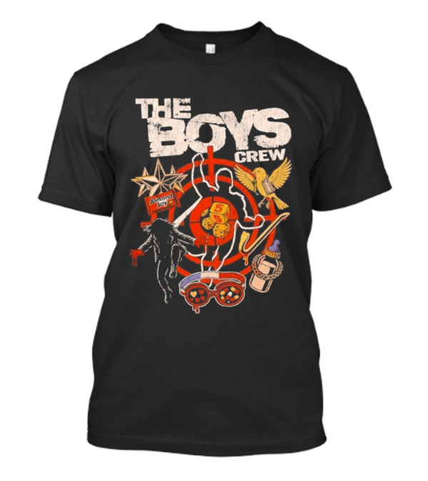 The Boys Crew 2026 Target Symbol With Iconic Superhero T-Shirt