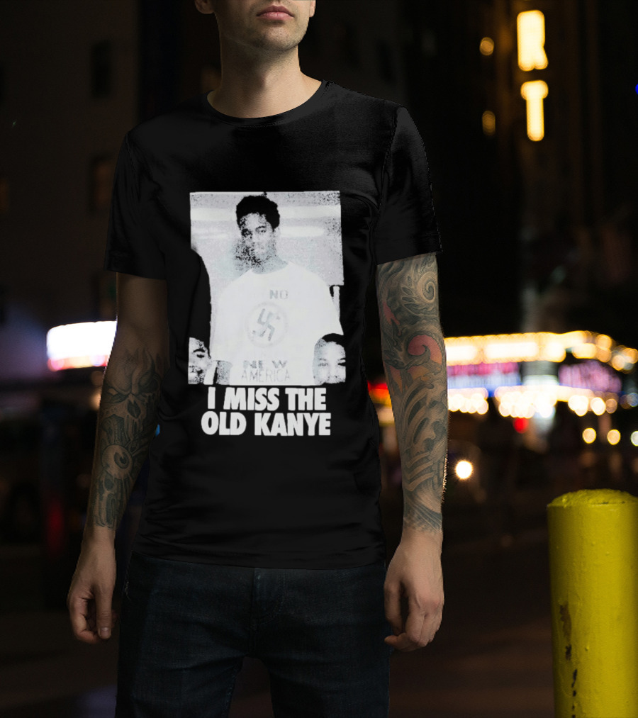 I Miss The Old Kanye West YE Photo T-Shirt