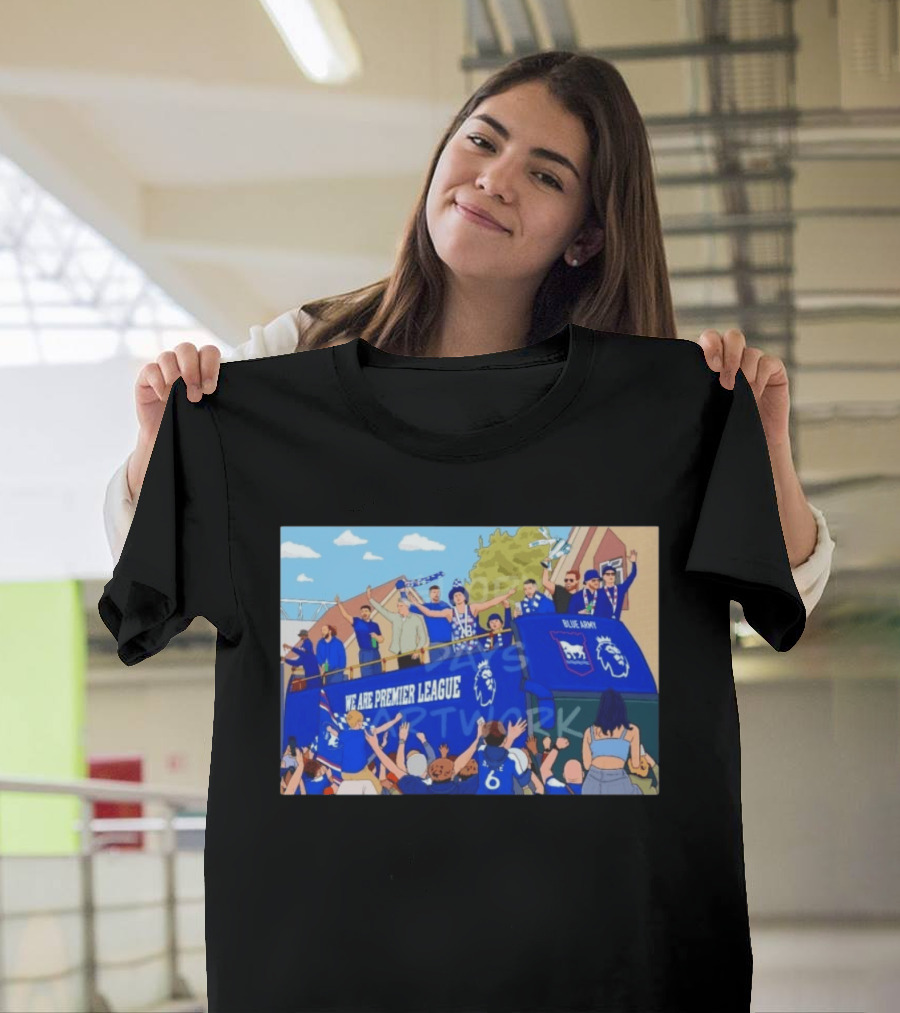 Ipswich Town Blue Army We Are Premier League Celebration Parade T-Shirt