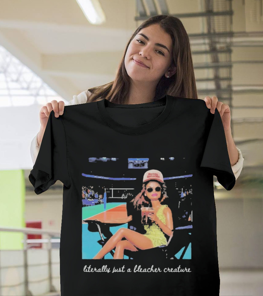 Barbie Maars Attack Volleyball Literally Just A Bleacher Creature T-Shirt