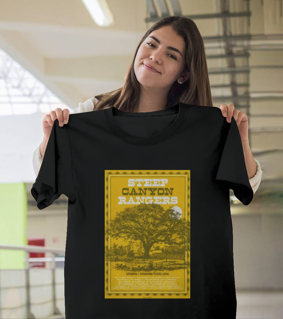Steep Canyon Rangers Spring Summer Tour 2026 T-Shirt