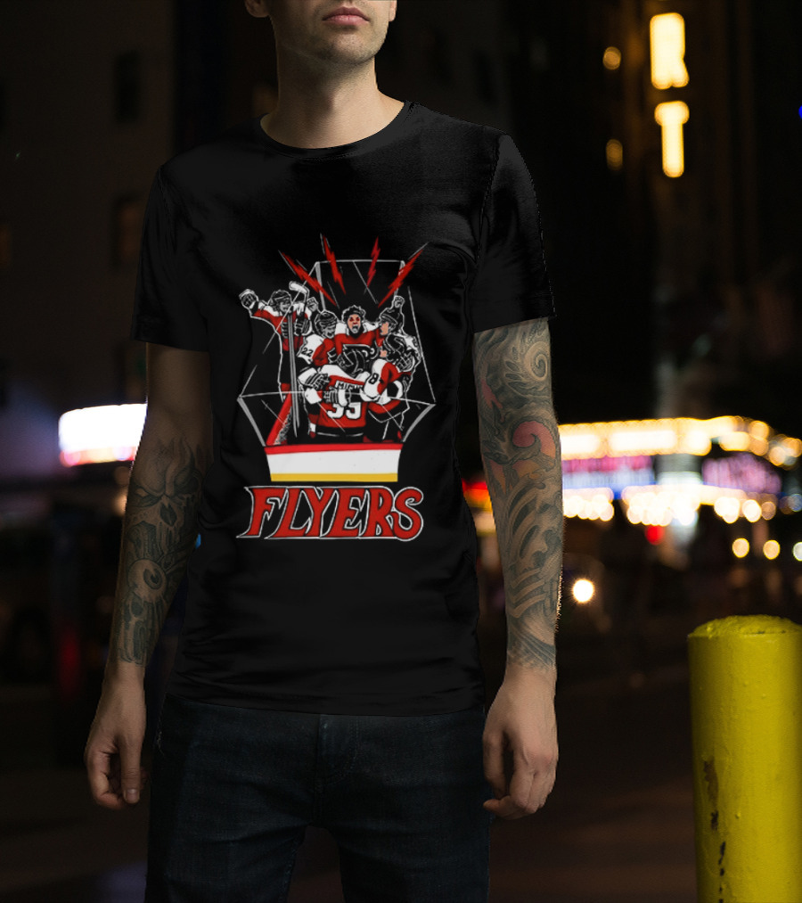 Philadelphia Flyers Box Boys Hockey Team T-Shirt