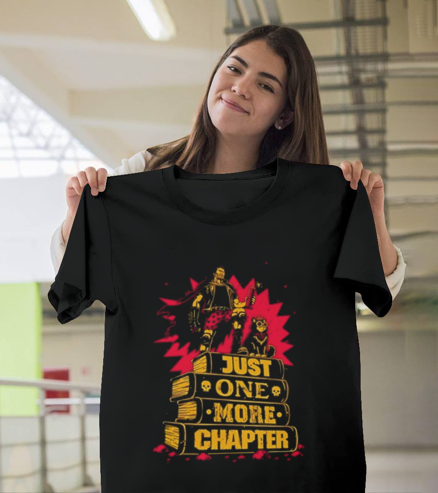 Dungeon Crawler Carl Princess Donut Just One More Chapter Books T-Shirt