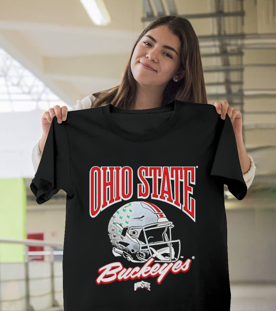 Ohio State Buckeyes Helmet Ncaa Football T-Shirt