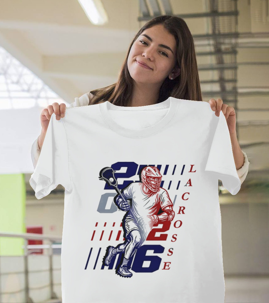 2026 Lacrosse Tournament Big Ten Championship Player Action T-Shirt