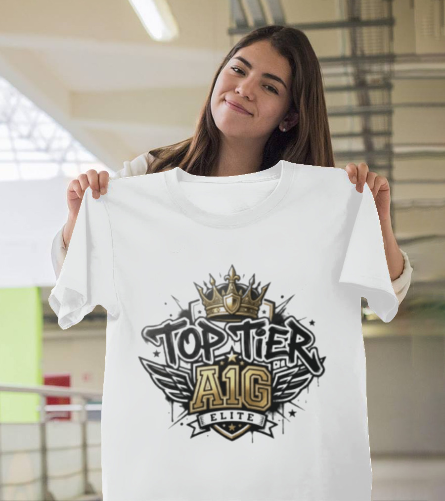 Elite A1G Top Tier Crown T-Shirt