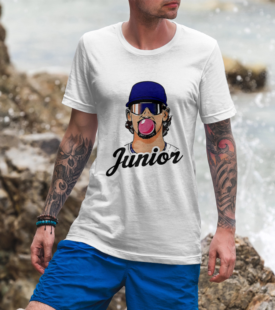 Junior Bubblegum Bobby Witt Jr Kansas City Royals Baseball T-Shirt