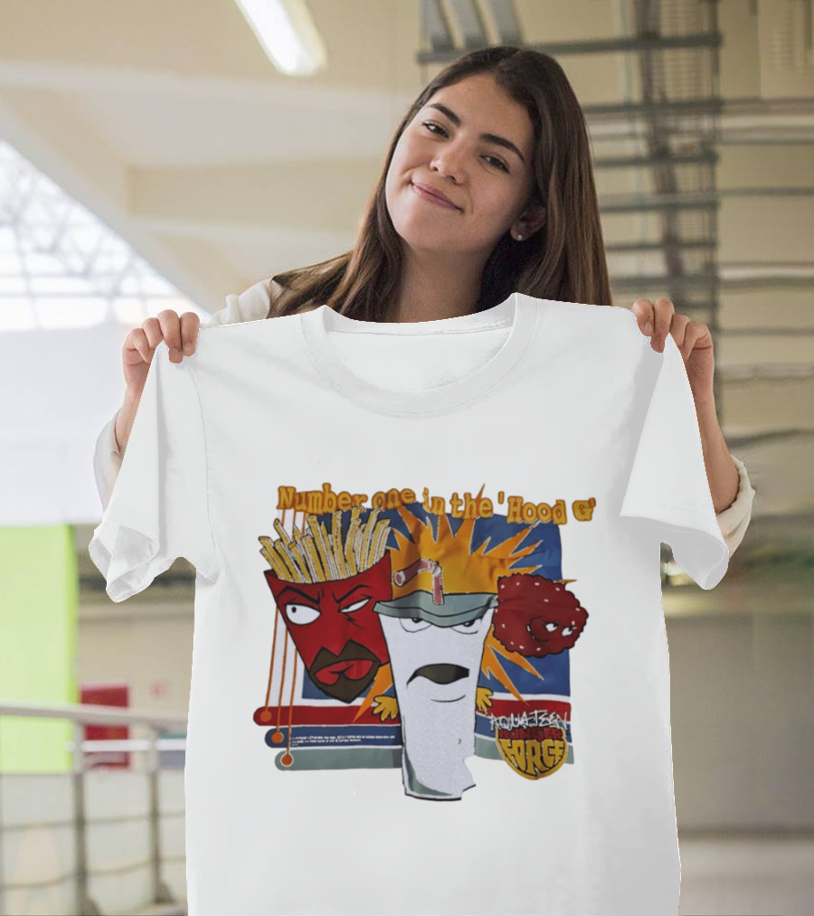 Number One In The 'Hood G Aqua Teen Hunger Force Frylock Master Shake Meatwad T-Shirt