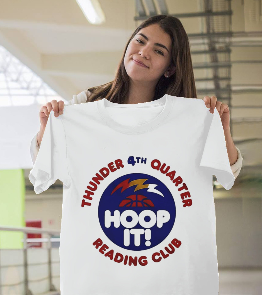 Thunder 4th Quarter Hoop It Reading Club T-Shirt