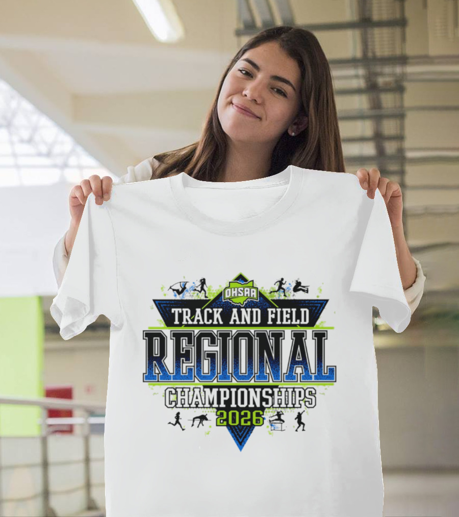 OHSAA 2026 Track And Field Regional Championships T-Shirt