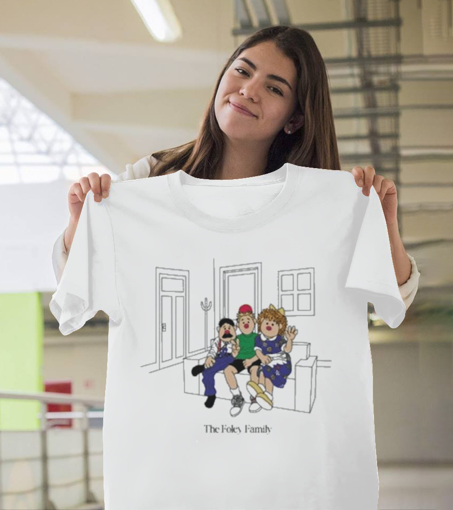Big Comfy Couch The Foley Family Cartoon Characters Loonette Molly Couch T-Shirt