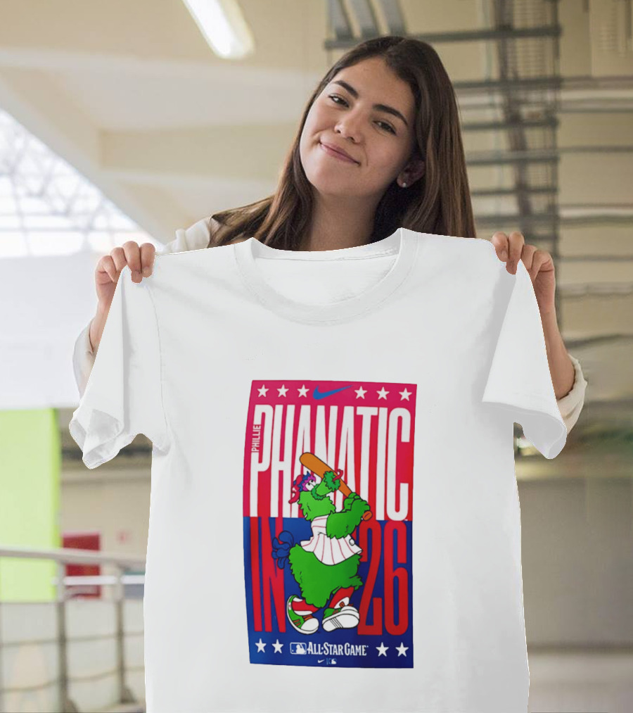 Phillie Phanatic MLB All Star Game 2026 Nike T-Shirt