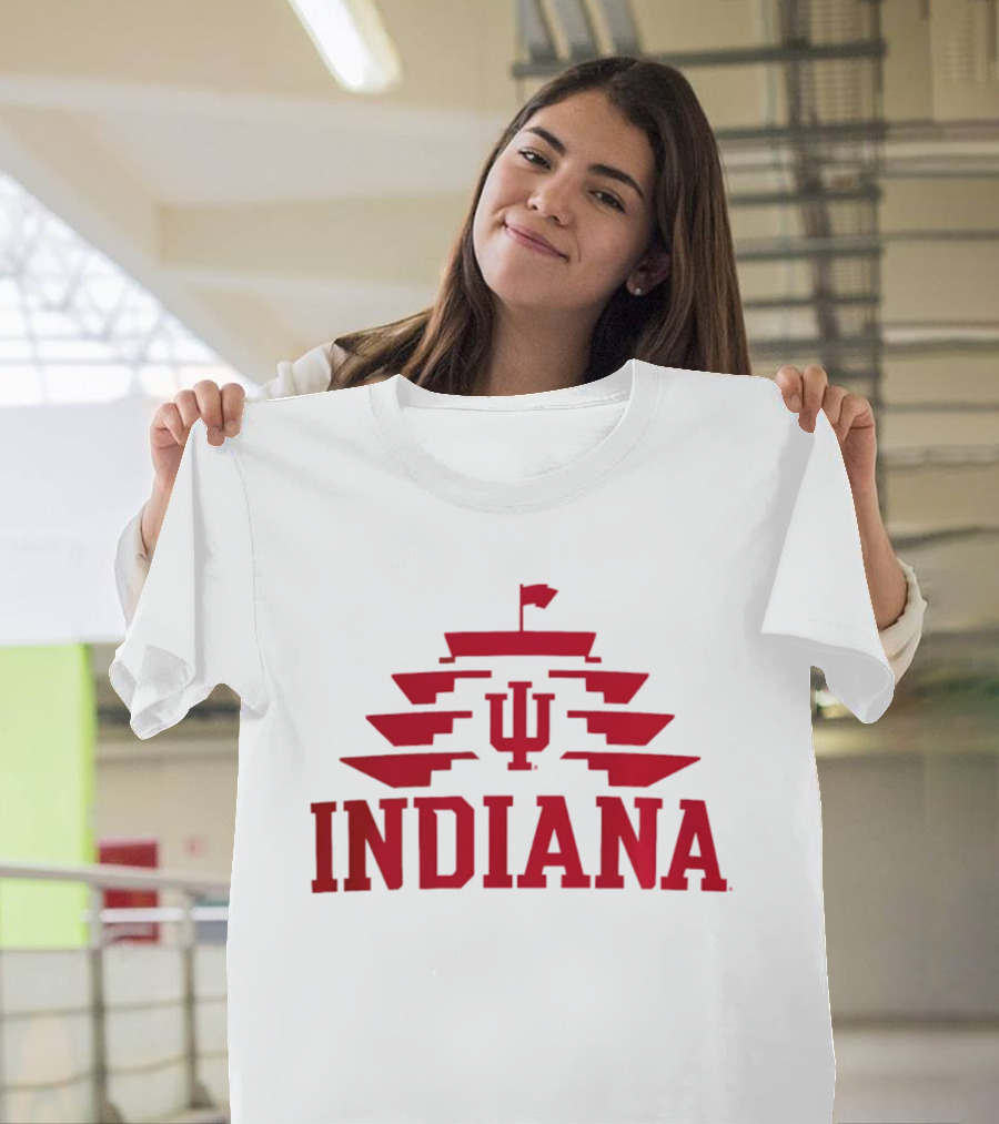 Indianapolis Motor Speedway Indiana Hoosiers IU Racing T-Shirt