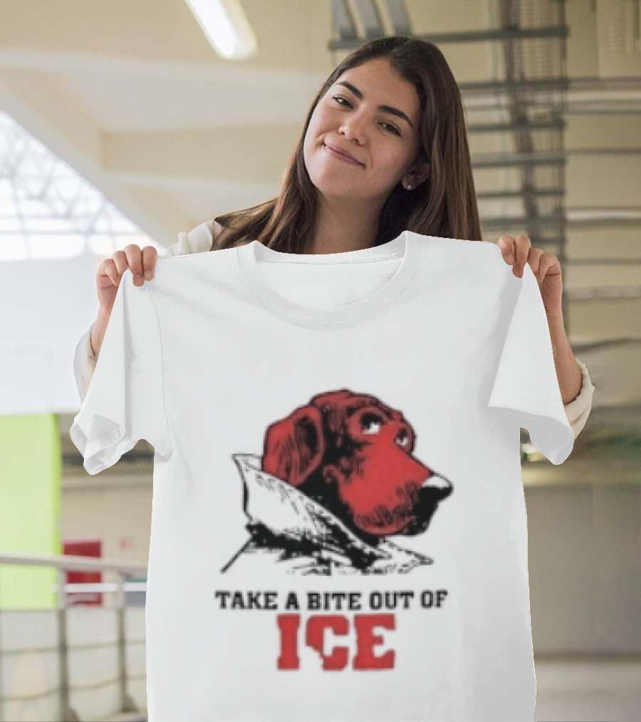 McGruff The Crime Dog Take A Bite Out Of ICE Cops Aren't Your Friend T-Shirt