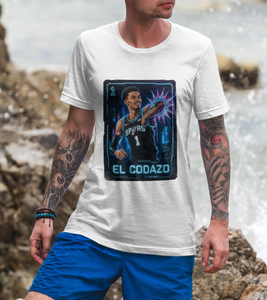 El Codazo Spurs Victor Wembanyama San Antonio 2026 T-Shirt