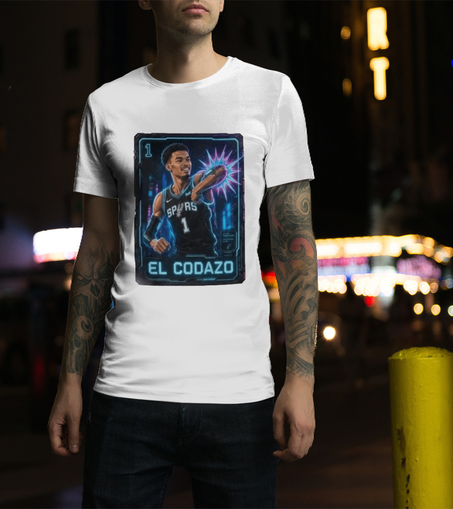 El Codazo Spurs Victor Wembanyama San Antonio 2026 T-Shirt