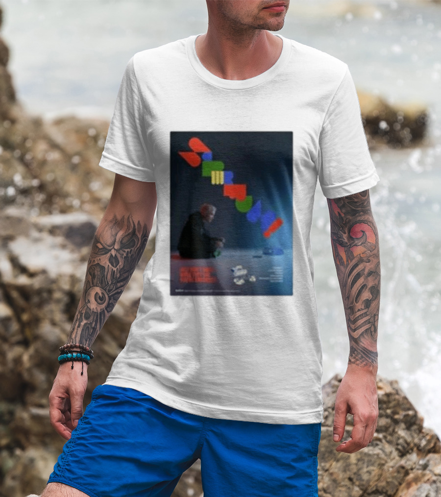 The Avalanches Superfun Psychedelic Rainbow Letters Music T-Shirt