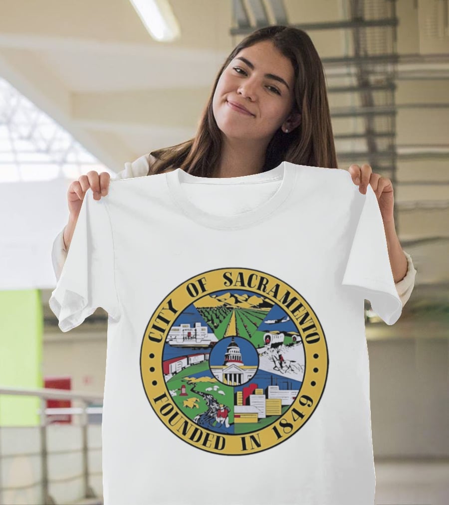 City Of Sacramento Founded In 1849 California T-Shirt