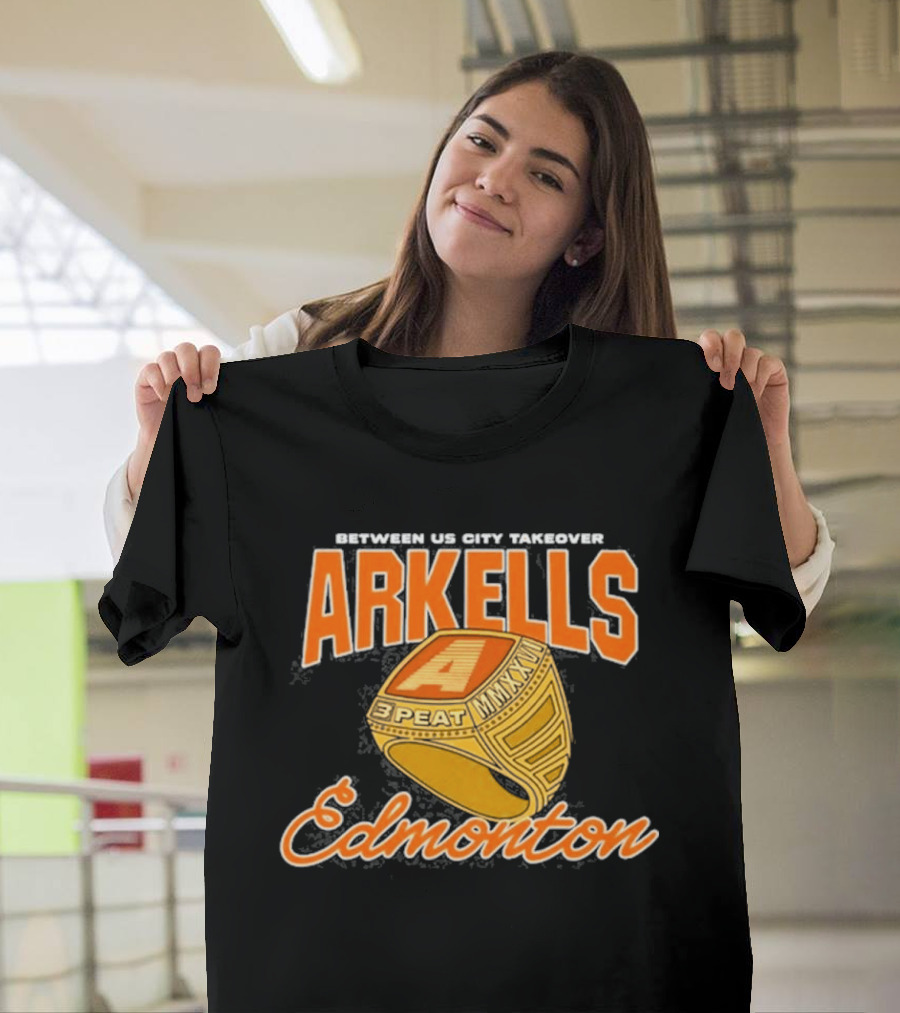 Arkells Between Us City Takeover 3 Peat Edmonton May 15 2026 T-Shirt