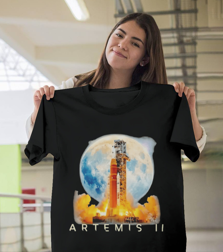 Artemis II Moon Mission NASA Rocket Launch 2026 T-Shirt
