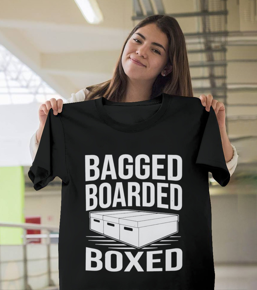 Bagged Boarded Boxed Comic Storage Solution T-Shirt