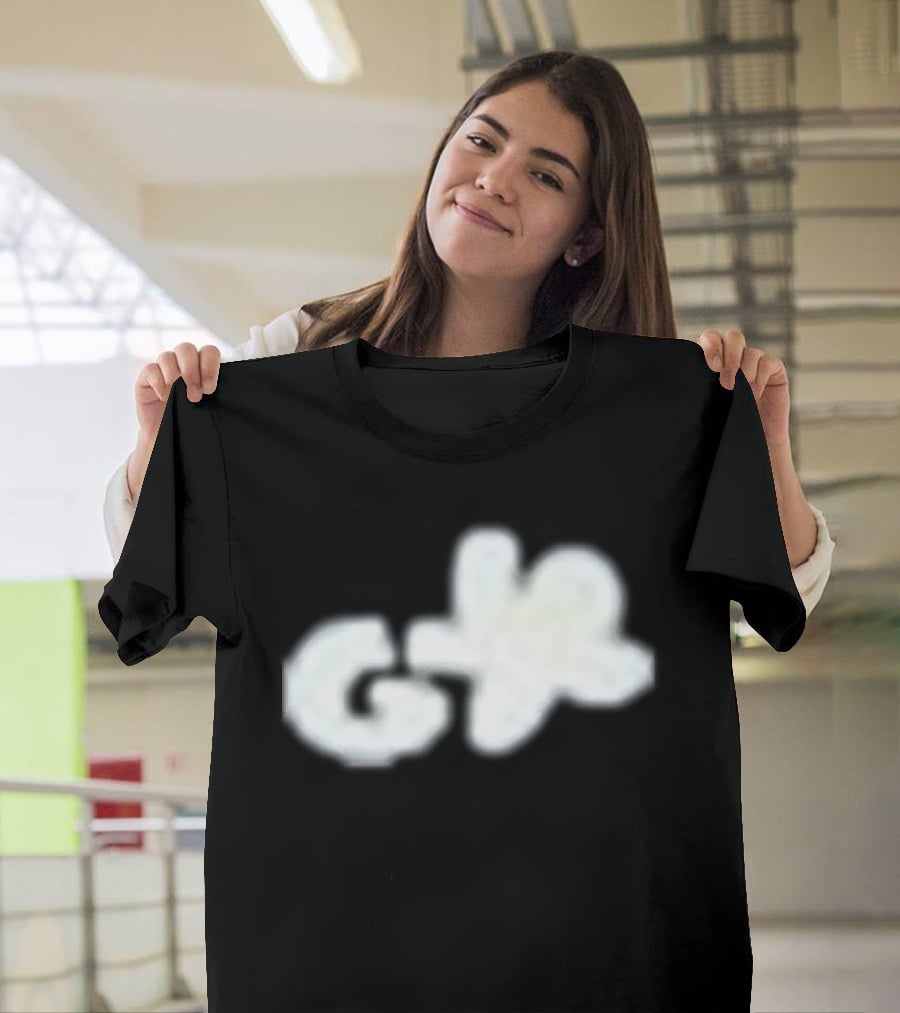 Gouache Hand Printed One By One In The South Of France Composition G+ Plus T-Shirt