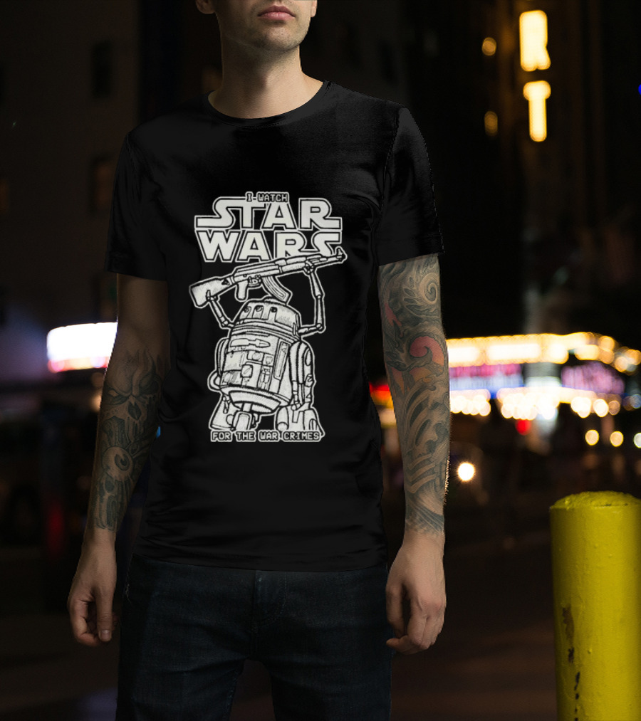 Star Wars Inspired Humor War Crimes T-Shirt