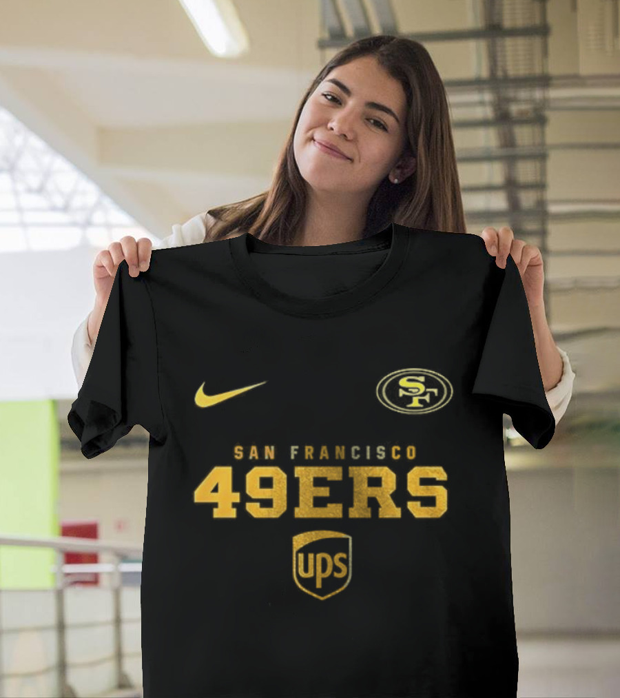 San Francisco 49ers Nike UPS Brown And Proud T-Shirt