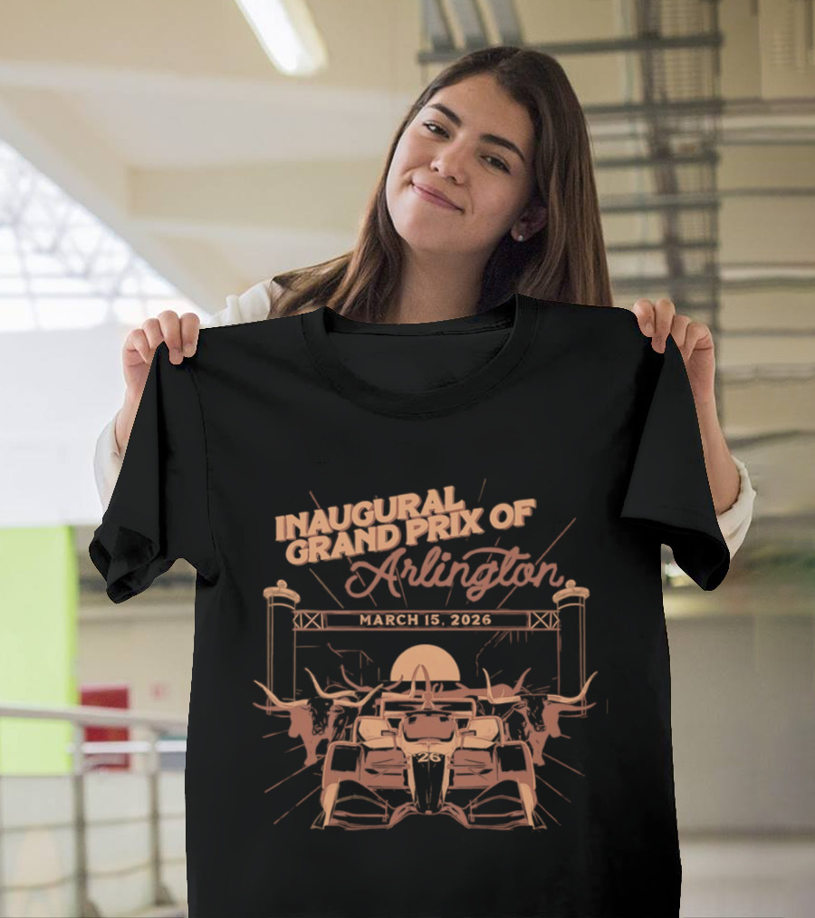Inaugural Grand Prix Of Arlington March 15 2026 T-Shirt