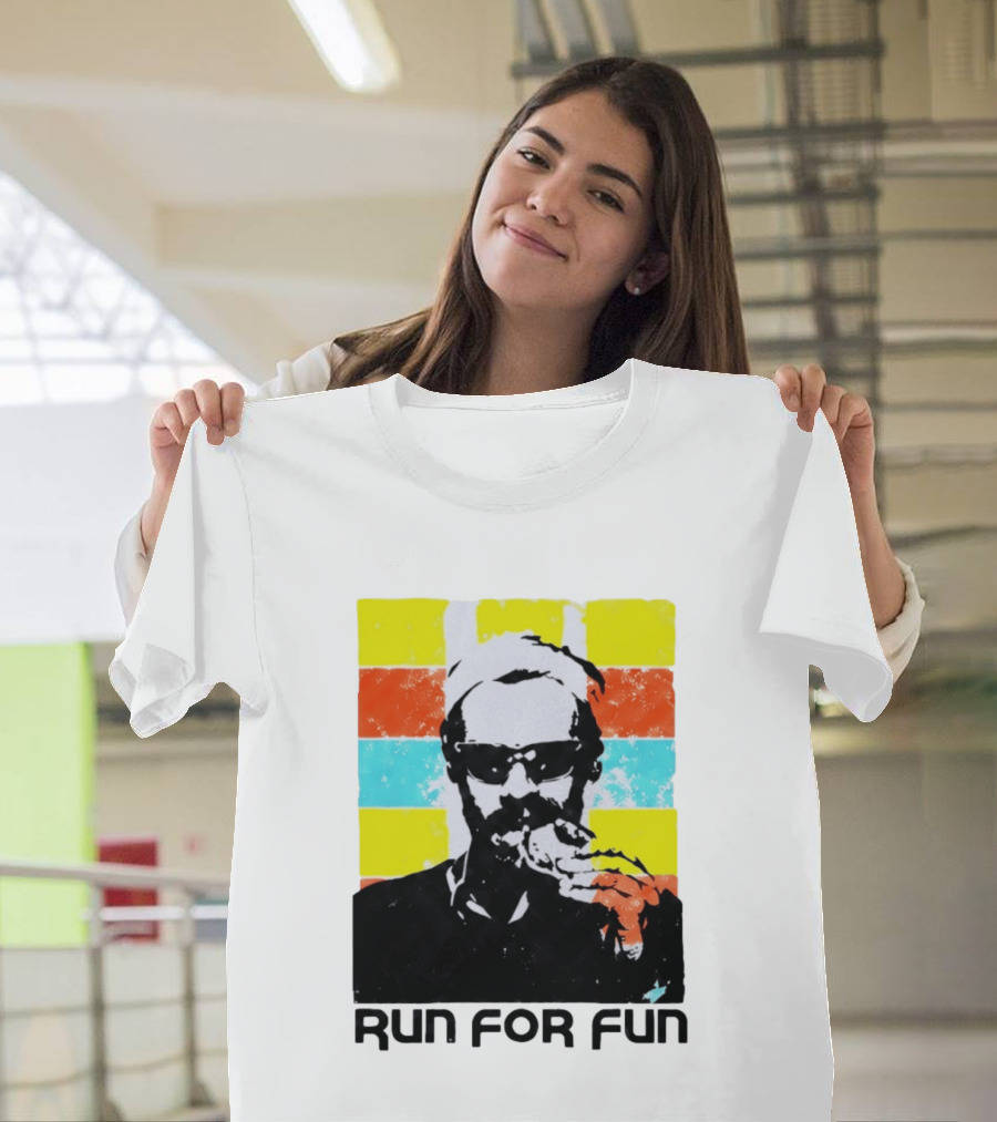Together Tour Amsterdam Run For Fun 2026 Icon With Sunglasses Eating Pizza T-Shirt