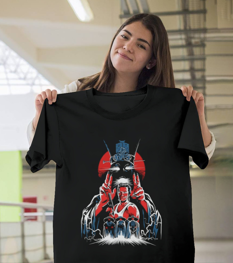 Big Trouble In Little China Jack Burton Action Pose T-Shirt