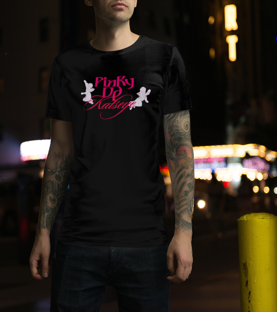 Pinky Up Katseye With Angels T-Shirt
