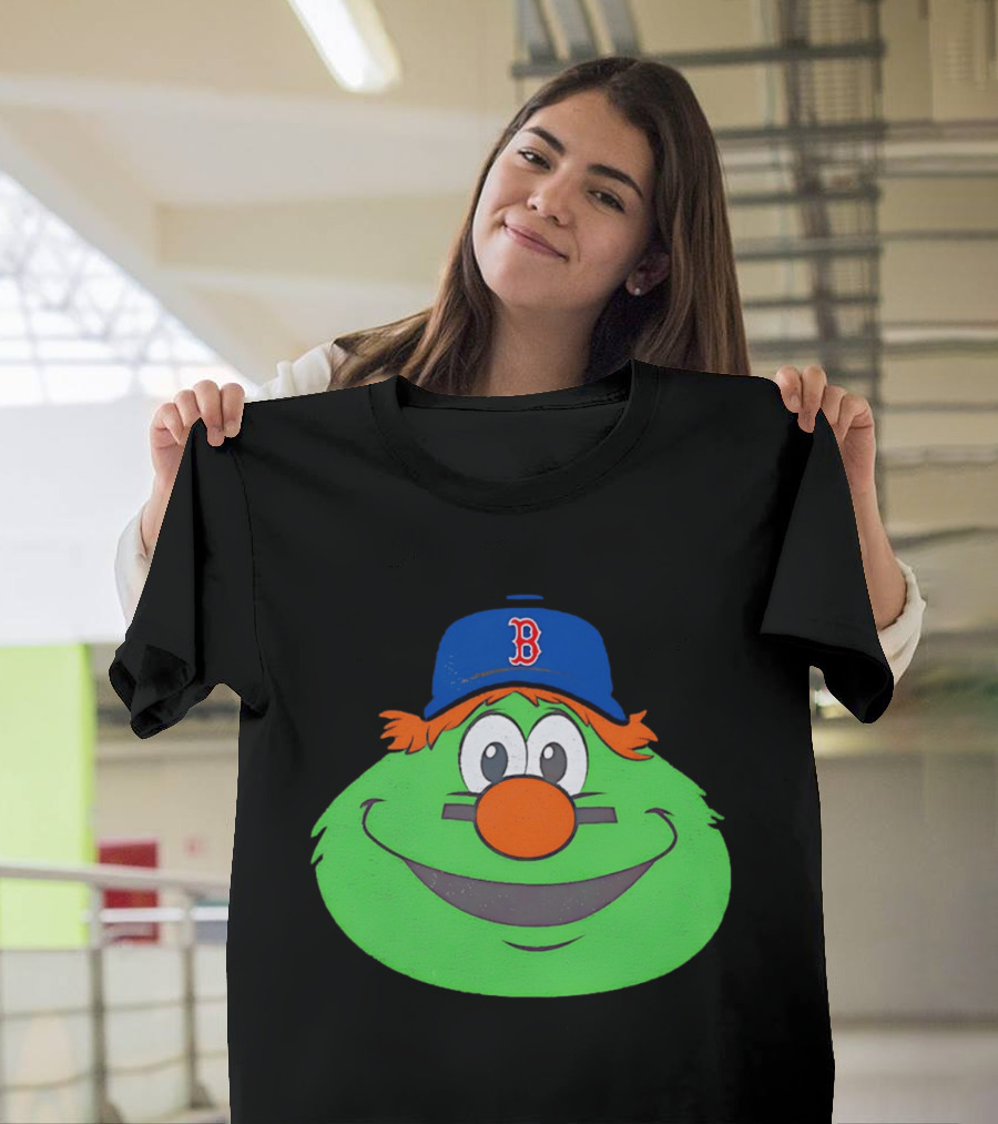 Boston Red Sox Wally The Green Monster Big Face 2026 T-Shirt