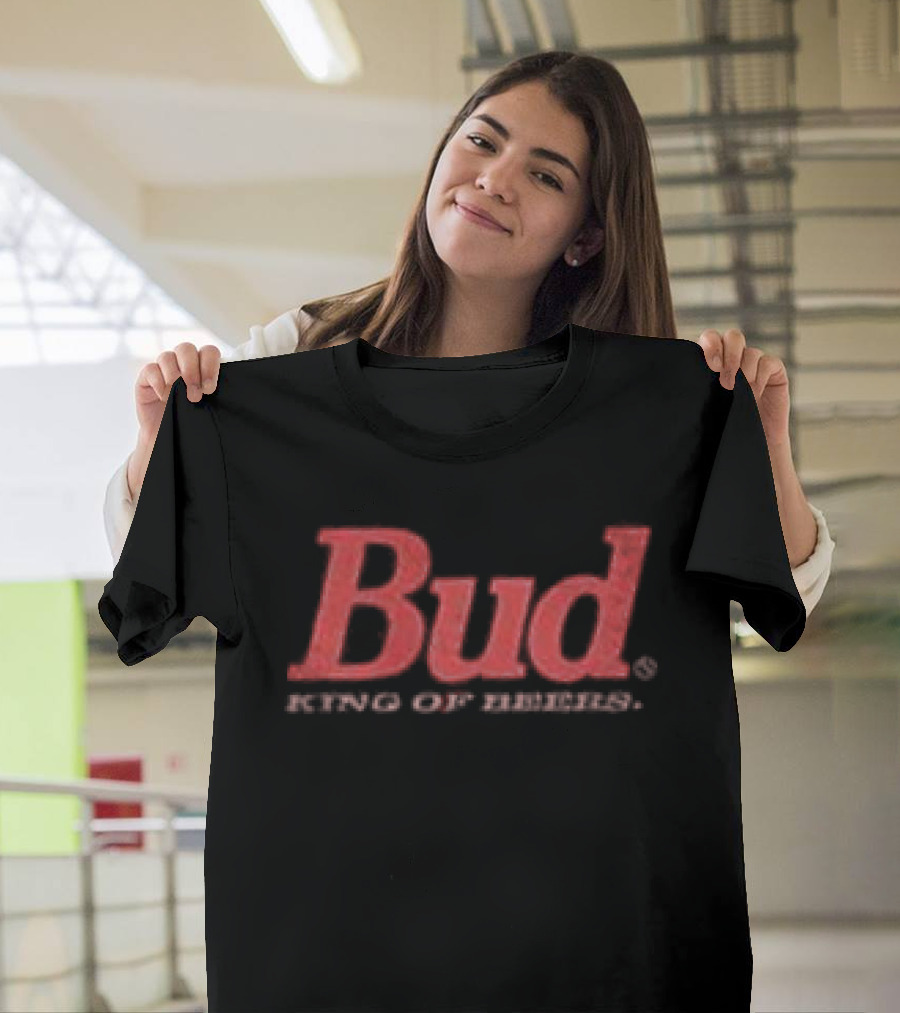 Budweiser Bud King Of Beers US Flag T-Shirt