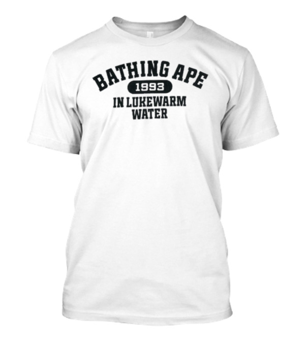 Bathing Ape 1993 In Lukewarm Water Retro Style Vintage Fashion T-Shirt