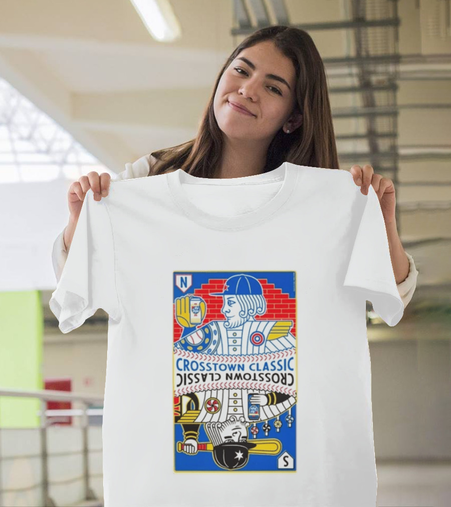 Crosstown Classic Series Card Chicago Cubs Vs Chicago White Sox T-Shirt